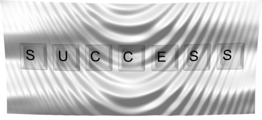 illustration of a flag success © mrr