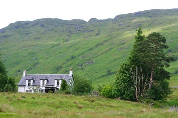 Fototapeta na wymiar Highlands of scotland