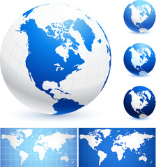 Globes and World Maps