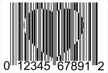 finance bar code profile head