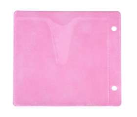 pink envelope for CD