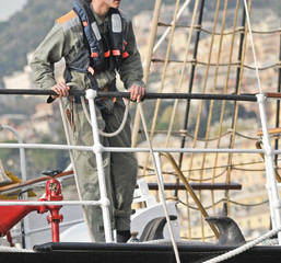 military sailor