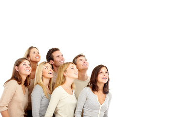Happy people
