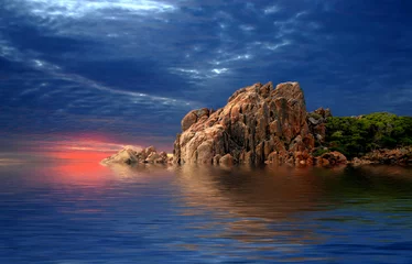 Schilderijen op glas Sunset Coast Australia  © Imagevixen