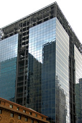 Naklejka premium Reflections in the Glass