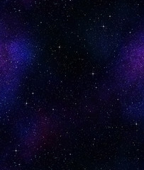 Obraz na płótnie Canvas stars in space or night sky