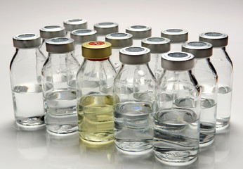 medicine bottles