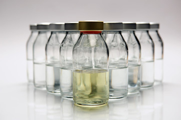 medicine bottles