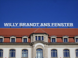 Denkmal in Erfurt am Bahnhof