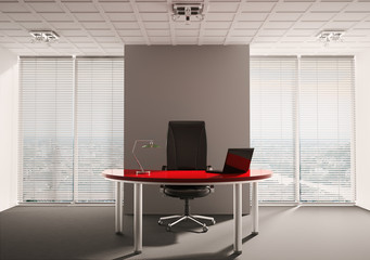 Modern office 3d
