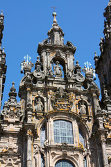 Fototapeta na wymiar Katedra - Santiago de Compostela, Hiszpania