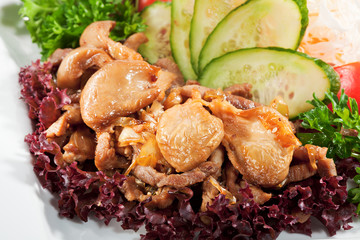 Japanese Cuisine - Pork with Vegetables