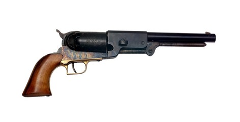 old metal colt revolver - obrazy, fototapety, plakaty