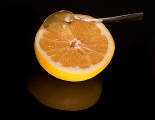 Grapefruit & Spoon