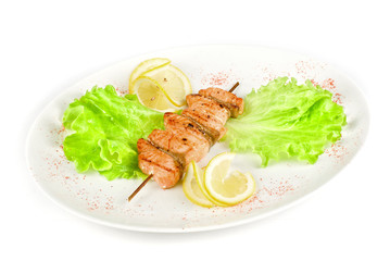 salmon kebab