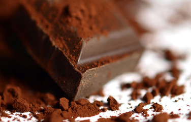 Chopped chocolate