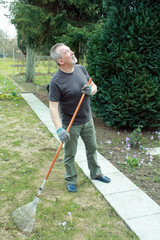 Gartenarbeit