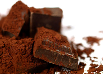 Chopped chocolate