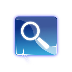 Picto loupe vide gauche - Icon left zoom