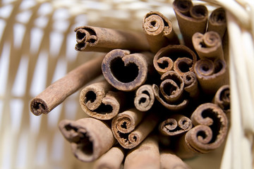 Obraz na płótnie Canvas cinnamon sticks