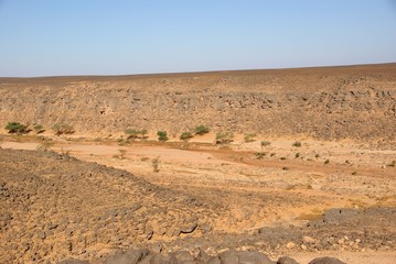 Paysage desertique, Libye