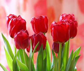 muttertagkarte,tulpen