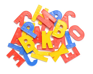 Obraz premium Alphabet letters