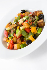 Griechische Gemüsepfanne