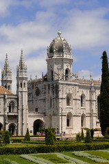 Fototapeta na wymiar Lissabon, Mosteiro dos Jeronimos