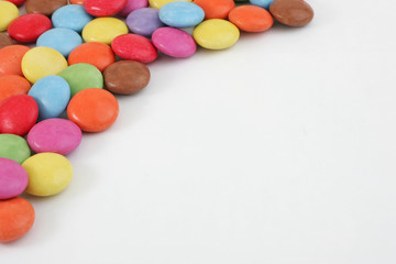 Obraz premium multi colored chocolate candy