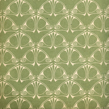 Used vintage wallpaper