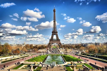 Fotobehang Eiffeltoren © Production Perig