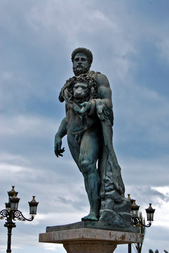 Estatua, costa del Sol. M&aacute;laga.