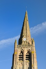 Clocher de l'église de Warhem