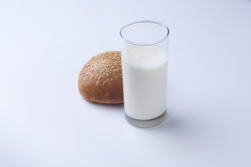 snack, milk