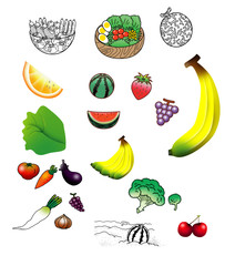 野菜＆くだもの