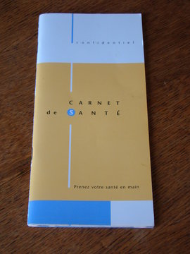 carnet de sant&eacute;
