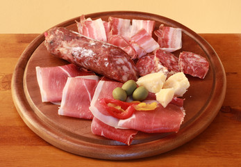 tagliere salumi e formaggi