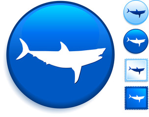 Shark Icon on Internet Button