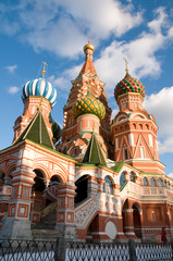Fototapeta na wymiar St Basil's cathedral, Moscow