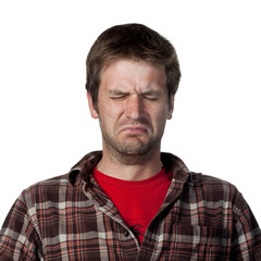 Fototapeta premium Crying man