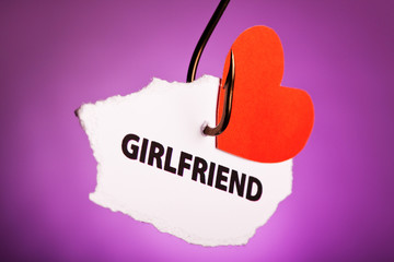 Girlfriend with heart