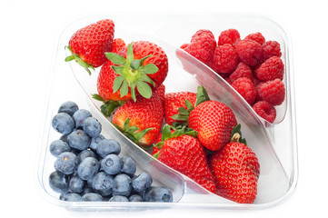 group of berry fruits