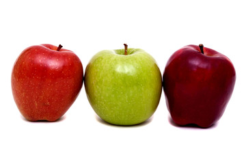 Colorful apples