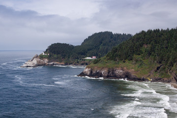 Fototapeta na wymiar Oregon coastline