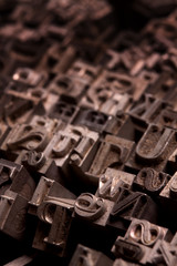 group of font