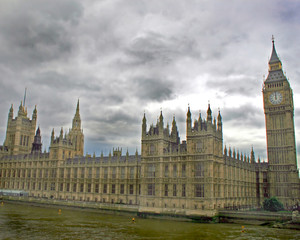 Fototapeta na wymiar Houses of Parliament and Big Ben