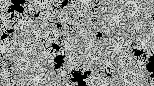 lace snow flakes two