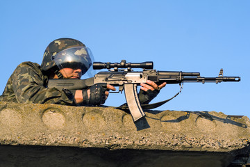 Fototapeta premium Sniper