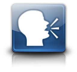 Glossy Square Button 